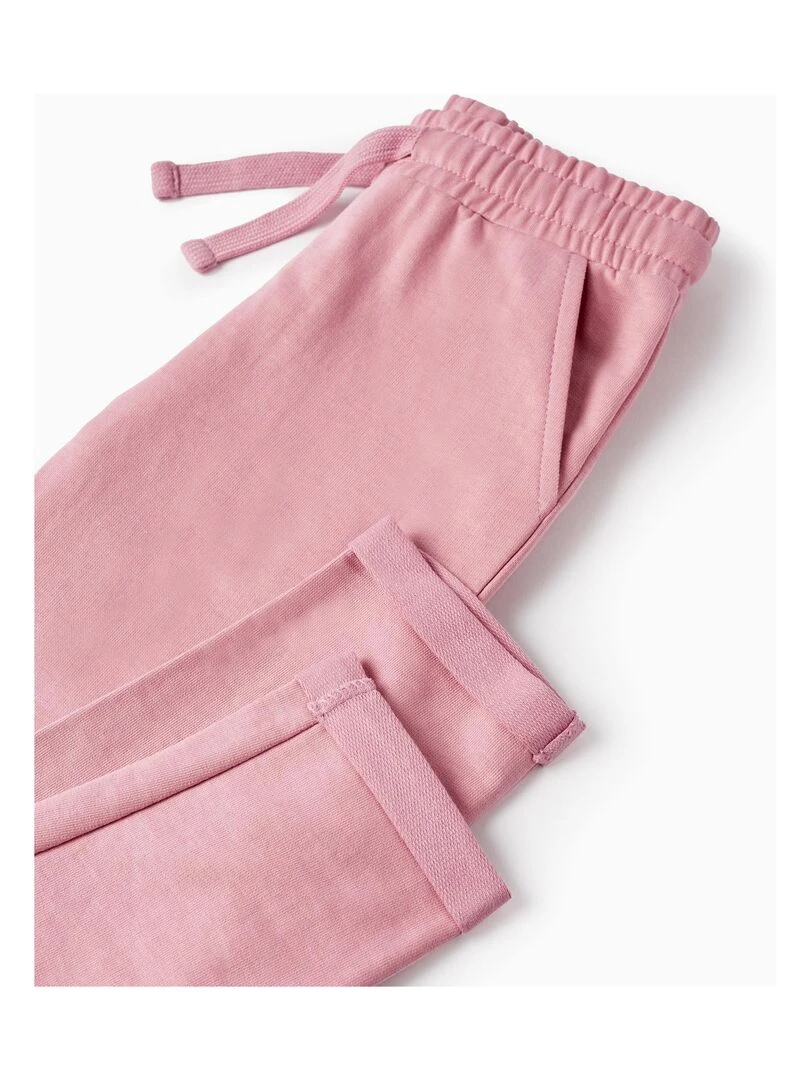 Pantalon De Sport En Coton Pour Fille  THE WAVE TRIBE   Rose clair