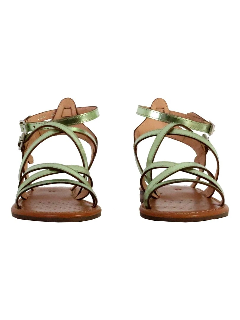 Sandales Cuir Geox Sozy   Marron