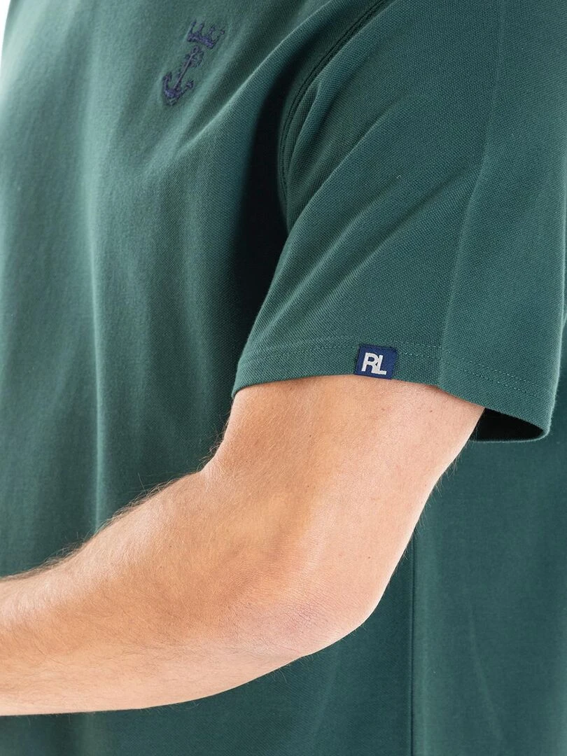 T shirt loose coton piqué CHASE 'Rica Lewis'   Vert