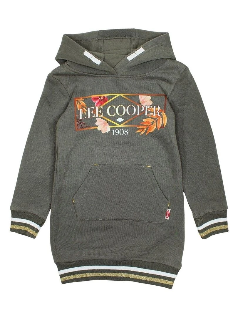 Lee Cooper Robe Pull fille imprimé Lee Cooper Kaki