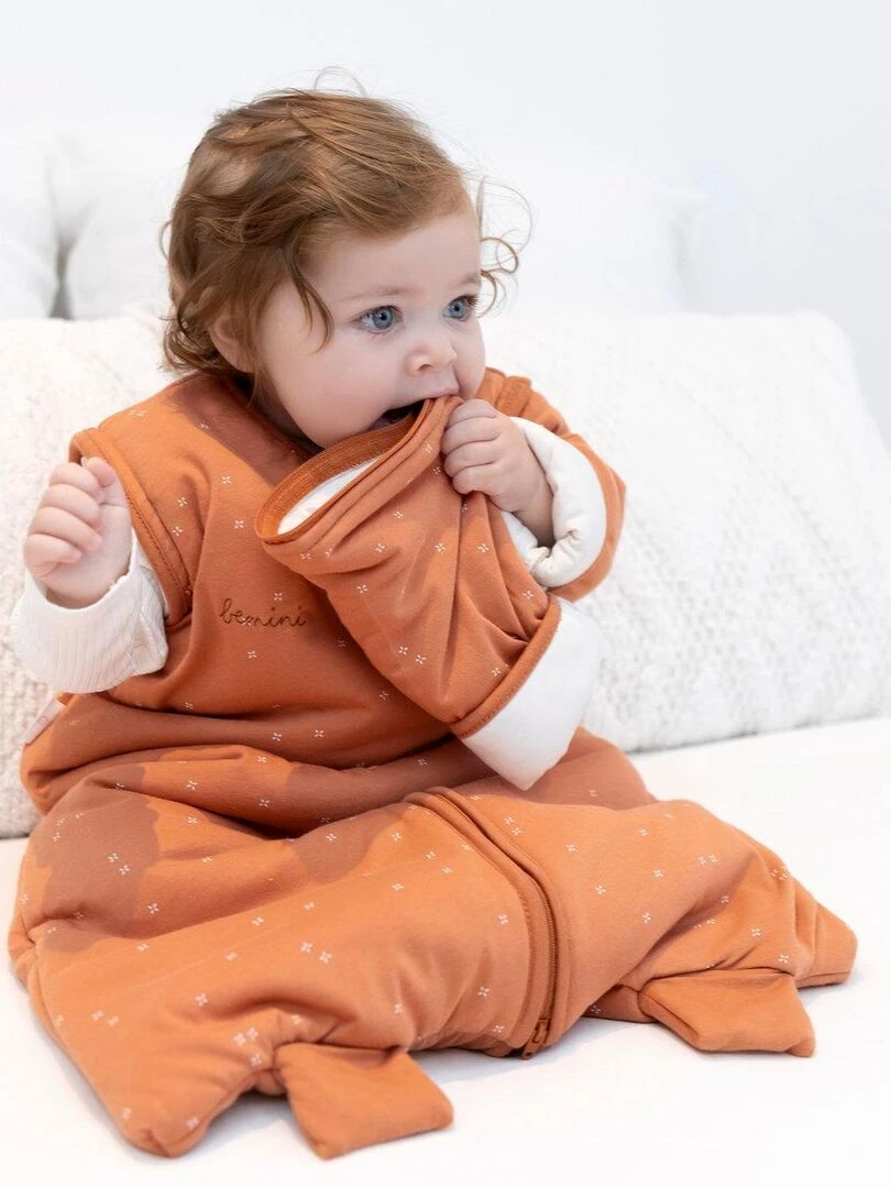 Bemini Gigoteuse  jambes séparables Pady jersey et jersey   Camel