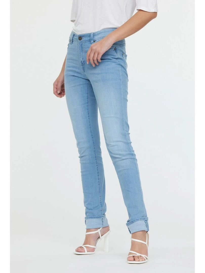 Lee Cooper Jean coton slim JANA Bleu ciel