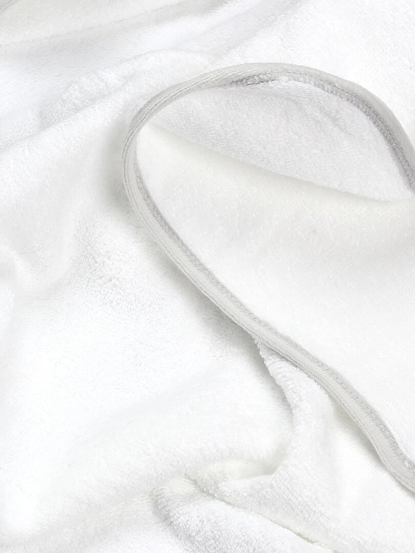 Sortie de bain bébé   Blanc