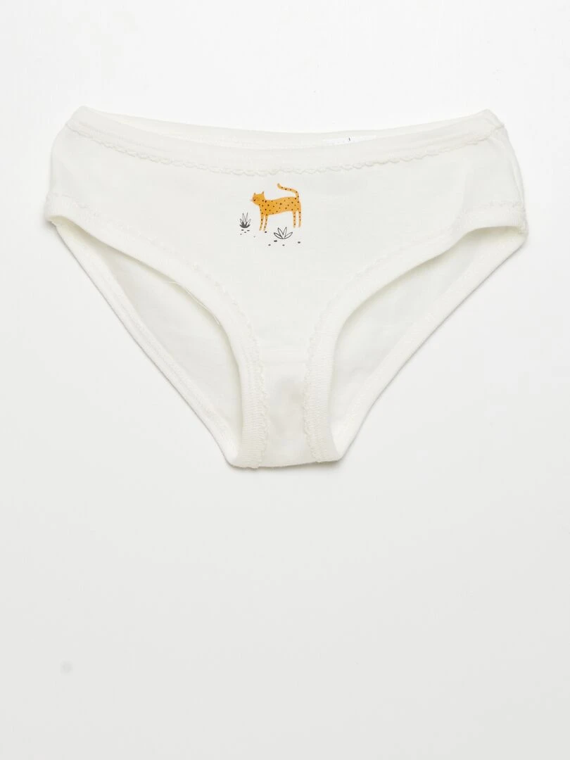 Lot de 2 débardeurs + 3 culottes   5 pièces   Jaune