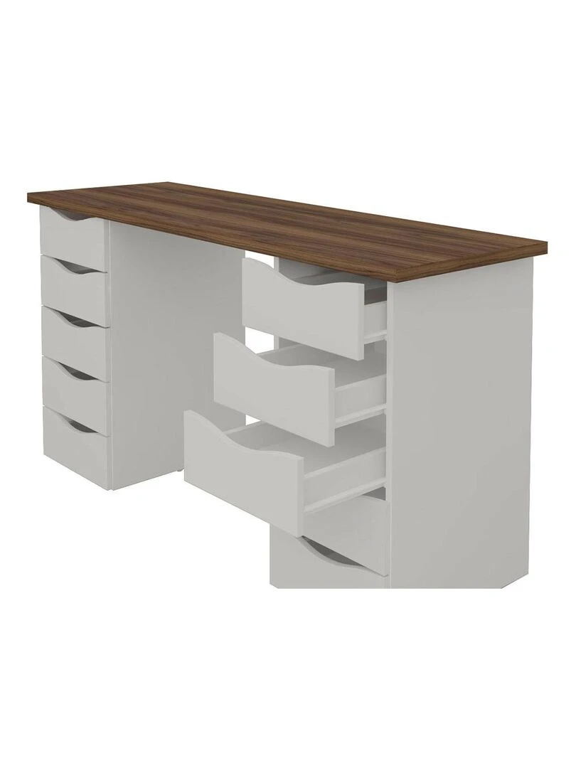 Bureau Sirius AKITEN RETAIL Blanc Blanc
