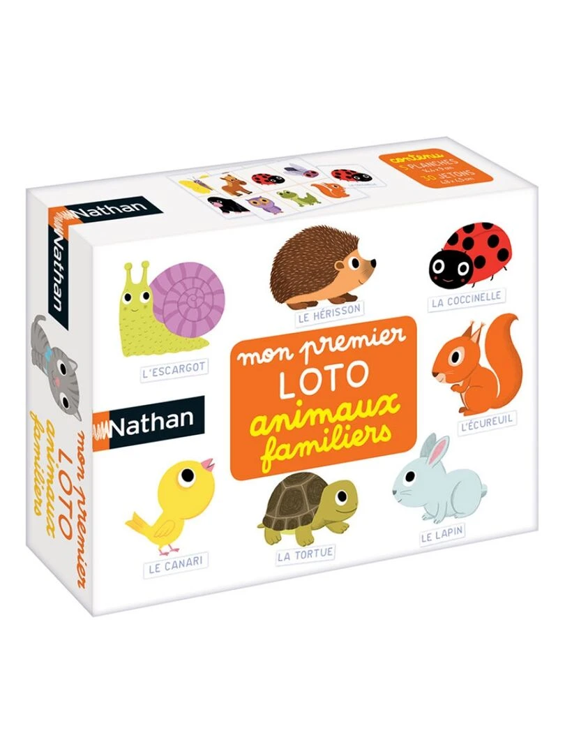 Mon premier loto Animaux familiers N/A