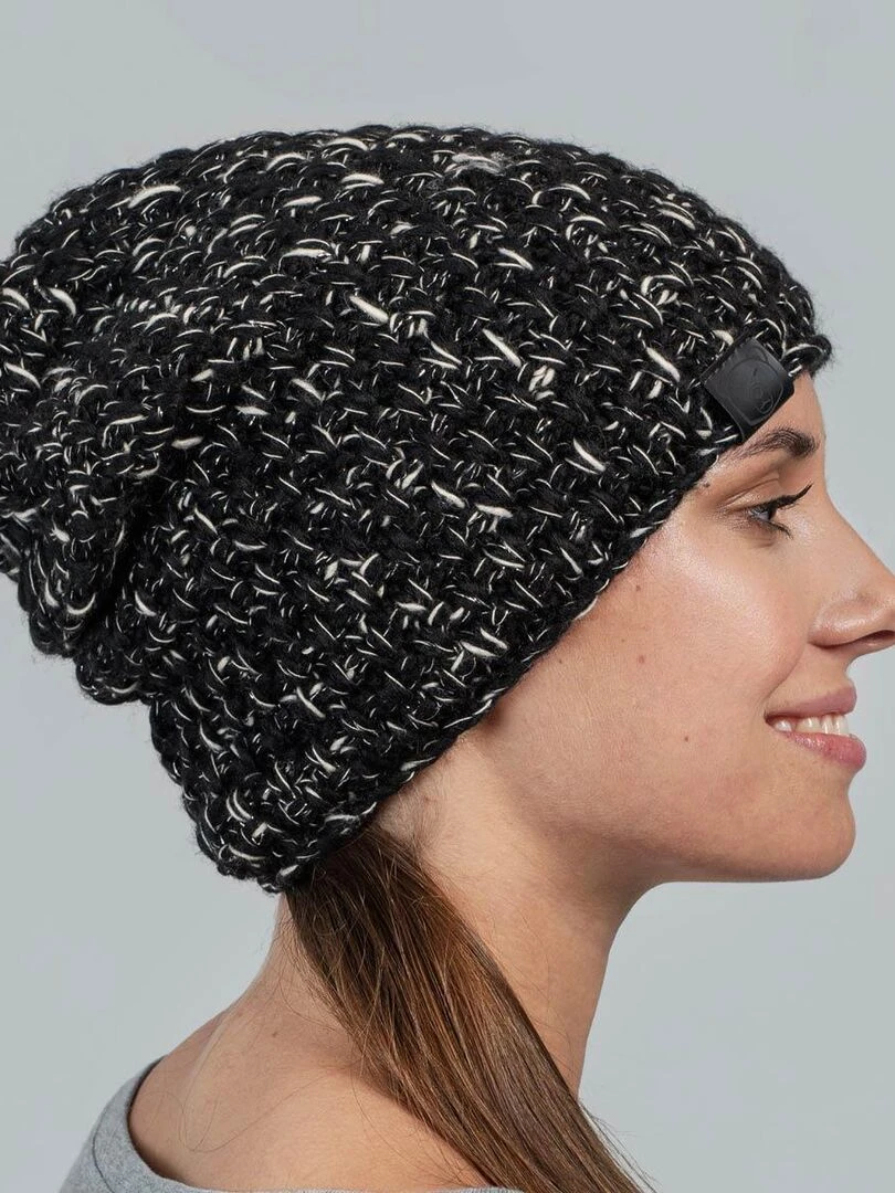 Bonnet Tricot Lumina Made in UE Noir