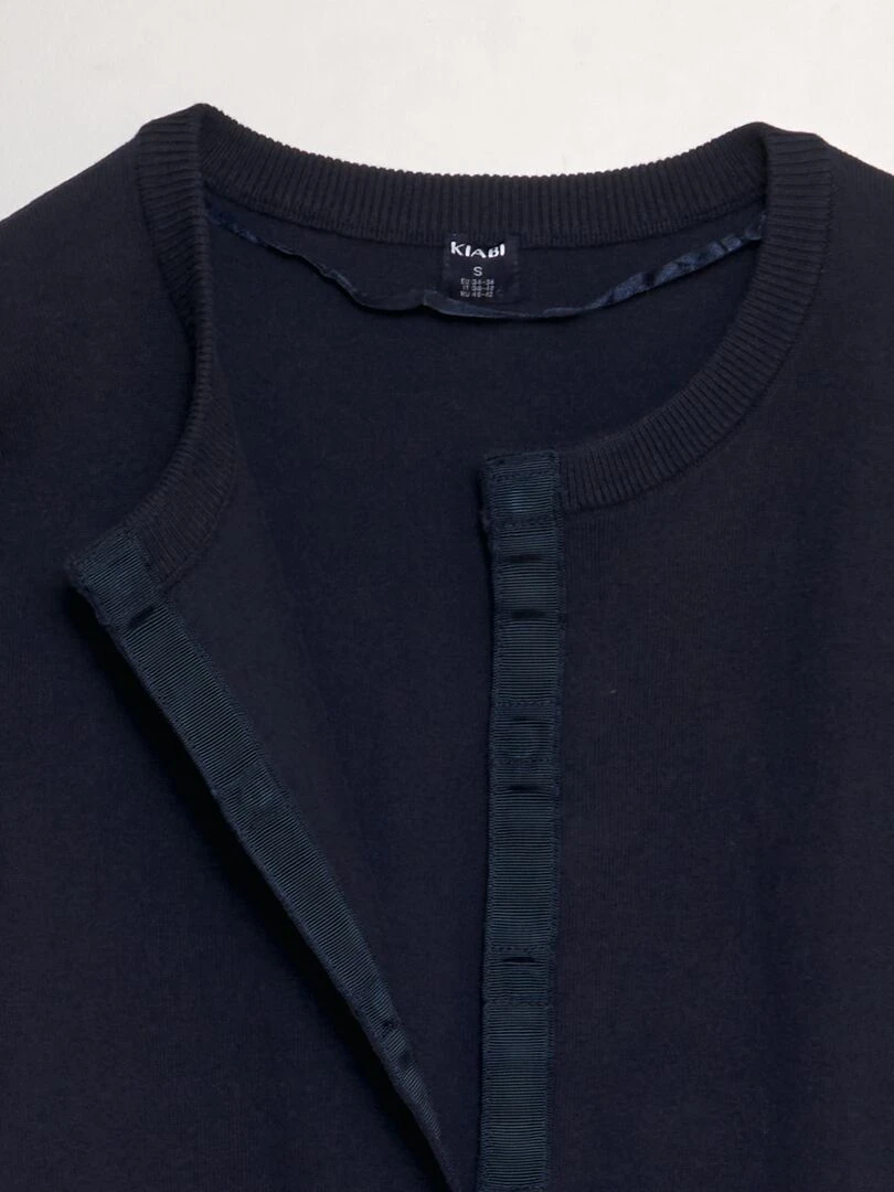 Gilet basique So Easy bleu marine