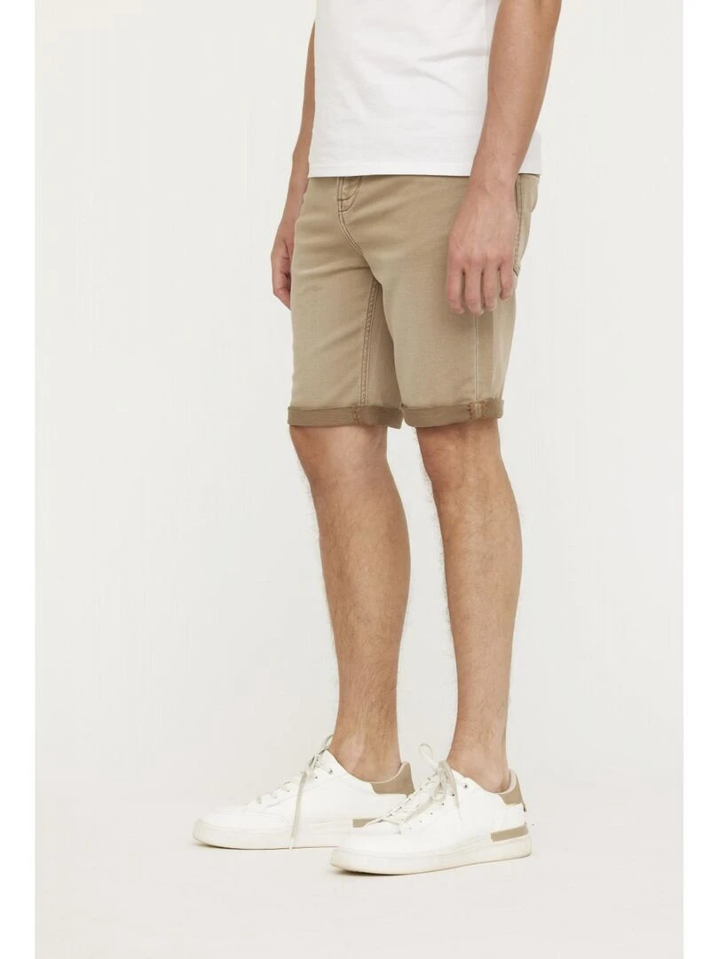 Lee Cooper Short coton regular NARCO Beige argile
