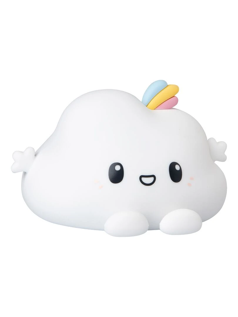 Veilleuse lumineuse tactile en silicone Nuage Multicolore