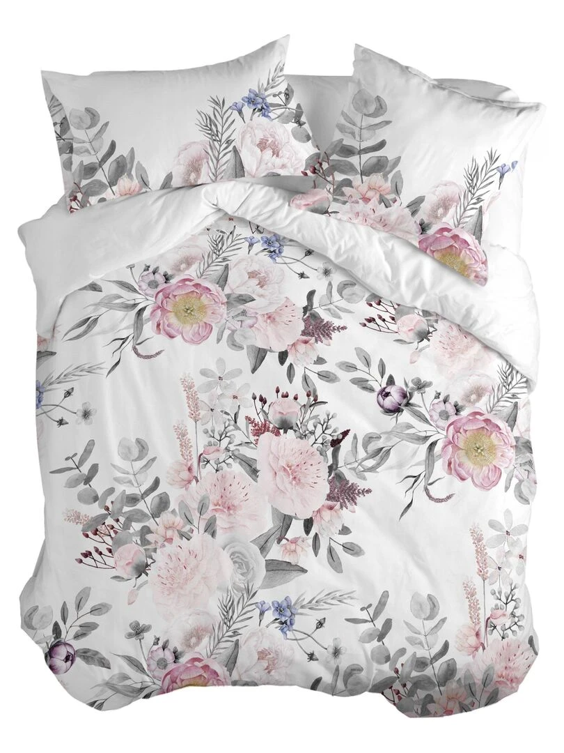 Housse de couette Delicate bouquet "Happyfriday"   Blanc