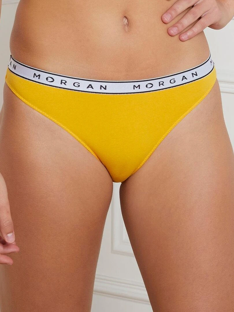 Slip en coton ISA   Morgan   Rouge
