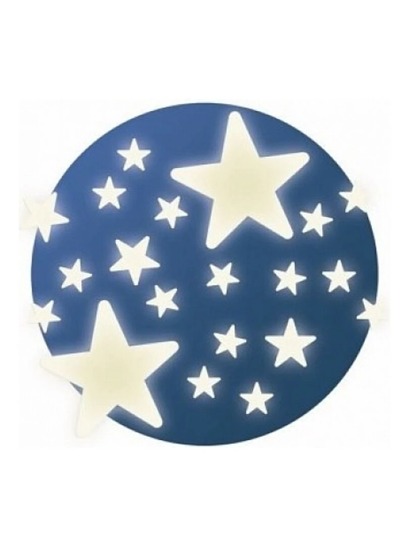 Décors Phosphorescents Etoiles Bleu