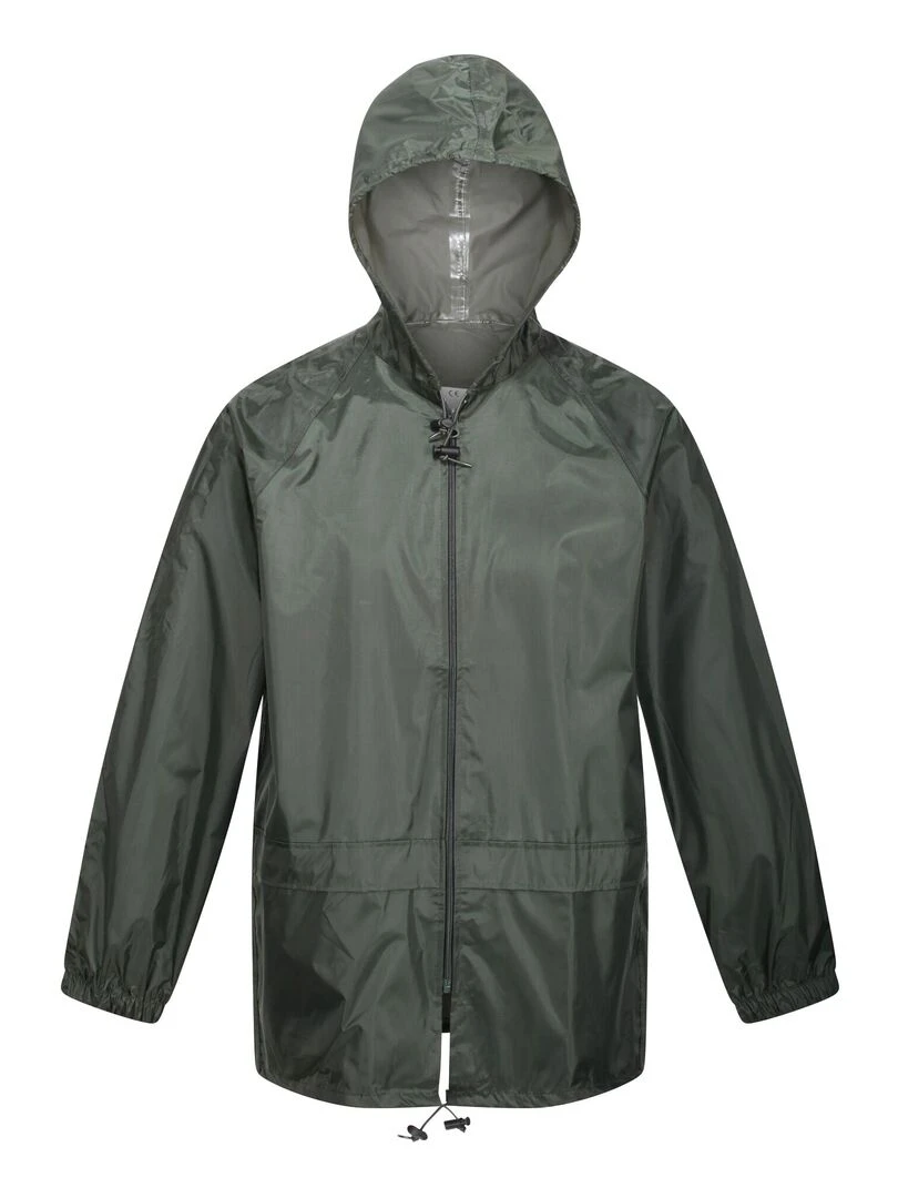 Regatta Stormbreak Veste imperméable à capuche Vert foncé