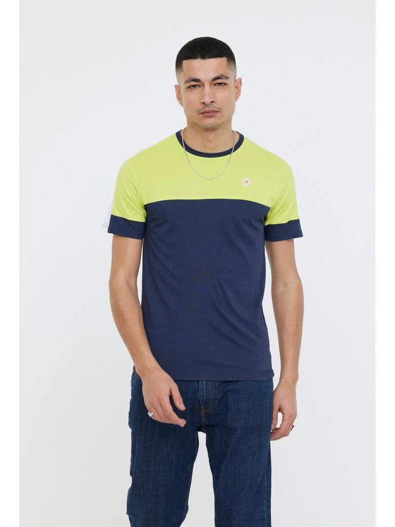 Lee Cooper T shirt manches courtes modal regular ANTOINE Bleu foncé