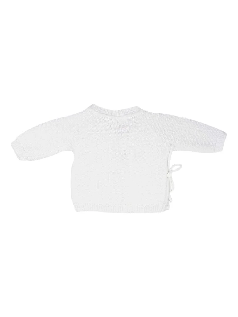Brassière bébé en maille   Blanc