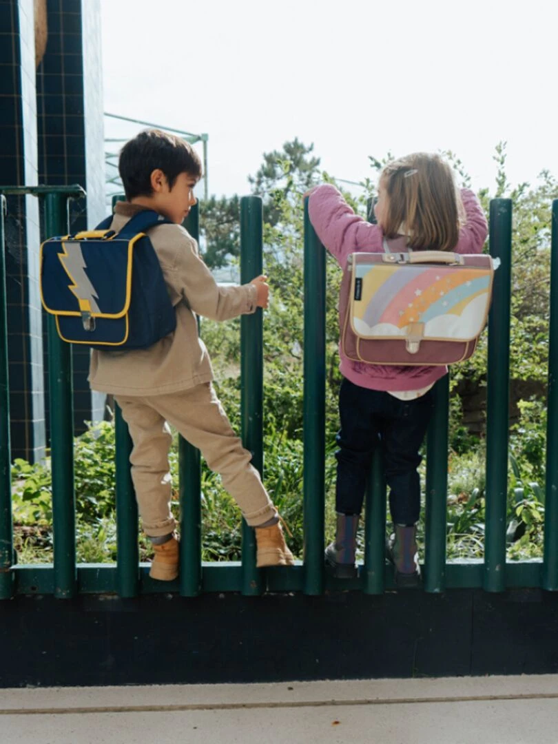 Cartable maternelle Eclair marine   Bleu