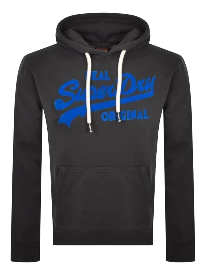 Sweat à Capuche Superdry Vintage Venue Gris