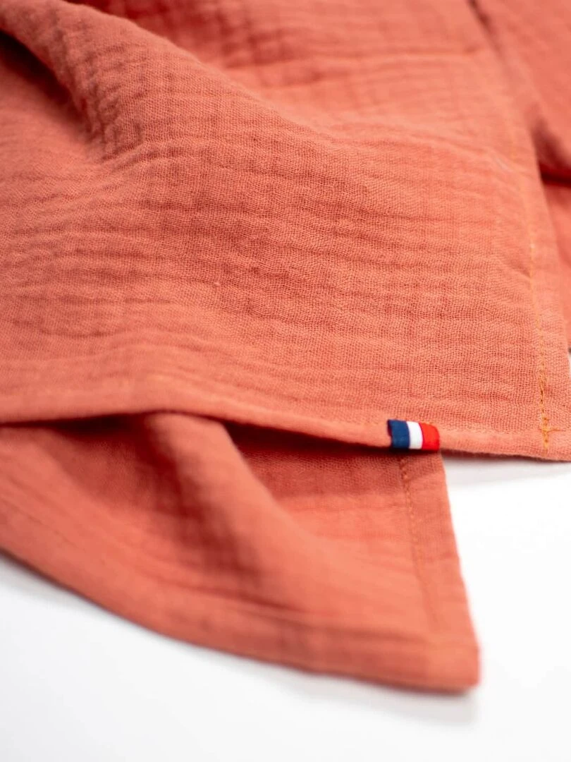 Doudou plat Lapin personnalisable  Jeanne   Marron