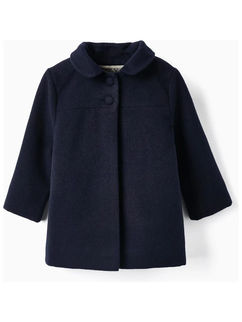 Manteau pour Bébé Fille NOËL Bleu foncé
