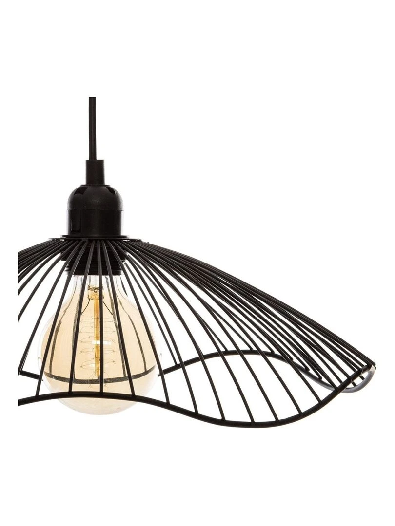 Suspension métal filaire Galt noir D34   Noir