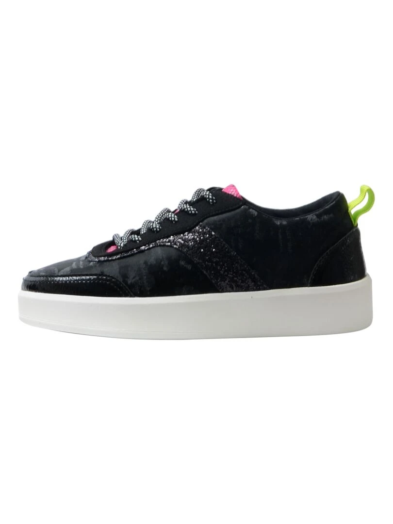 Basket Desigual Fancy Black Noir