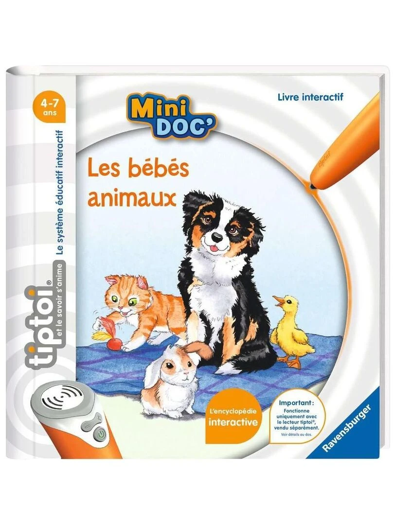 Livre interactif Tiptoi : Les bébés animaux N/A