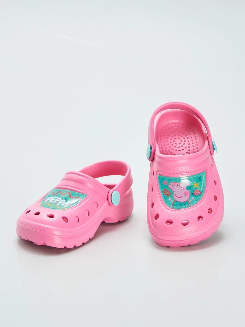Sabots 'Peppa Pig'   Rose