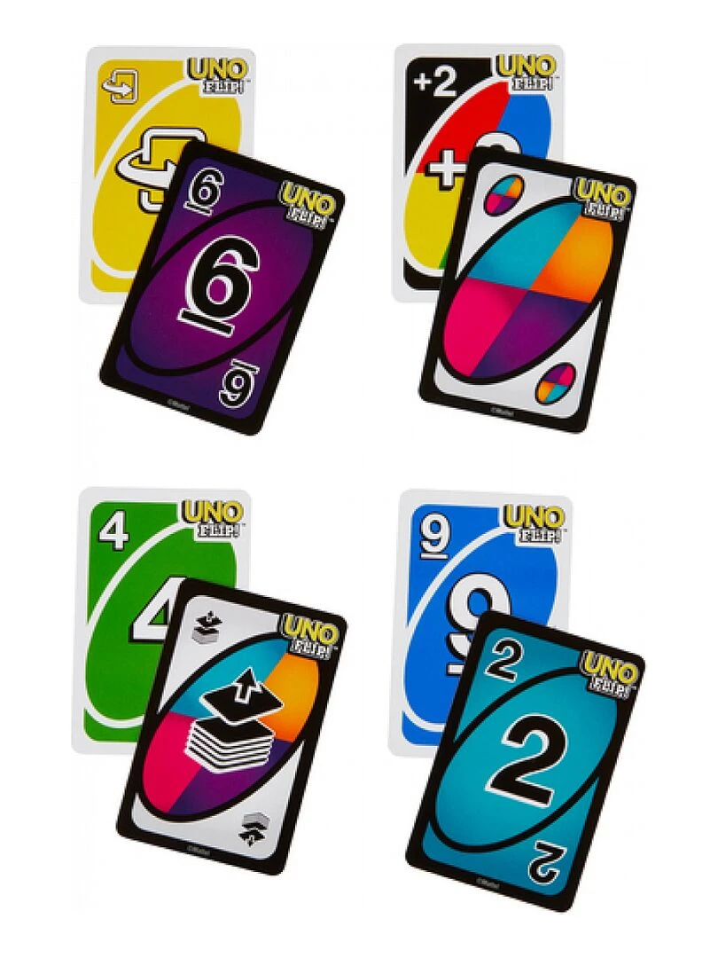 Uno Flip 'mattel' Games Uno   N/A