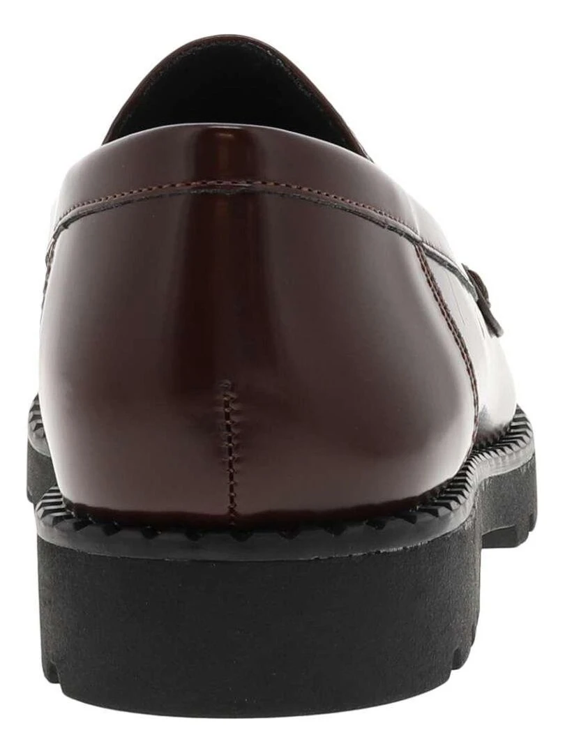 TAMARIS   Mocassins talon plat   Gris Marron Blanc