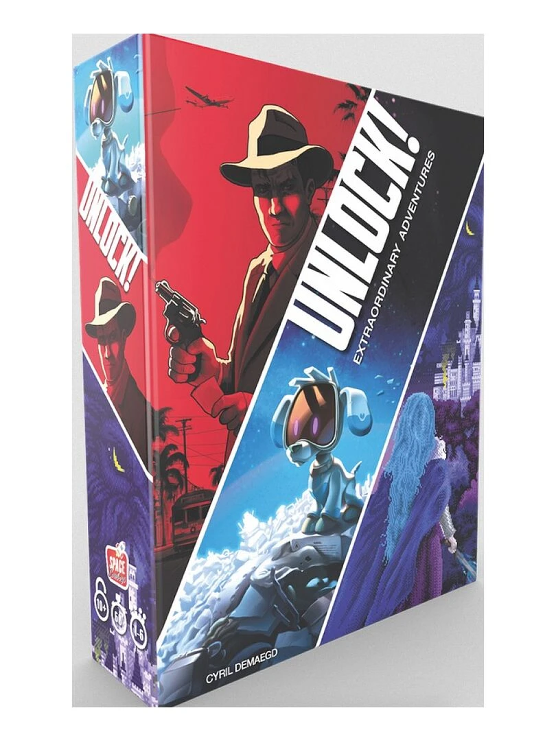 Jeu de société famille Unlock Extraordinary Aventures N/A