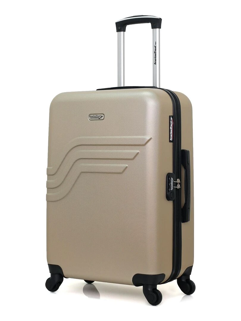 AMERICAN TRAVEL VALISE M QUEENS Beige