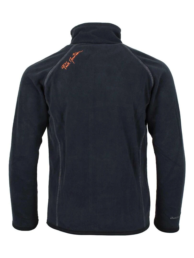 Sweat polaire garçon ECAFONE PEAK MOUNTAIN Noir Noir