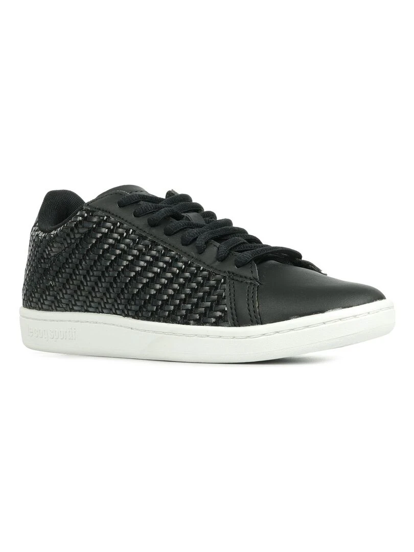 Baskets Le Coq Sportif Courtset W Woven Noir