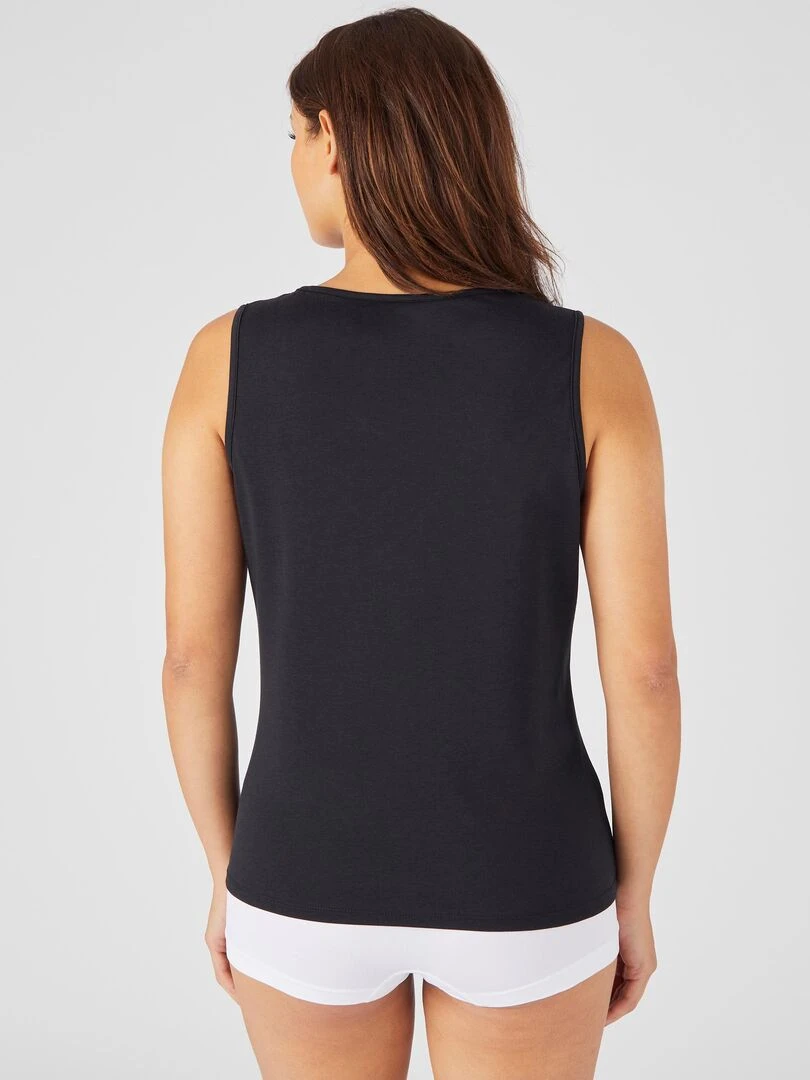 Débardeur dentelle Climatyl   Damart   Noir