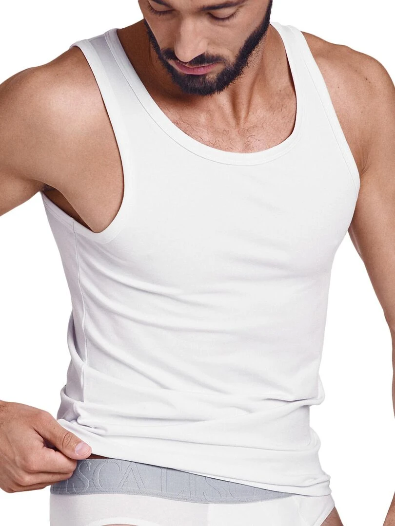 Débardeur Hercules Blanc