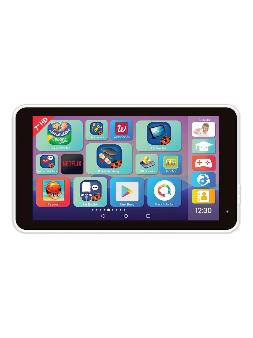 Lexitab® Master 7" La Tablette Ludo éducative Pour Les 6 14 Avec Contrôle Parental N/A
