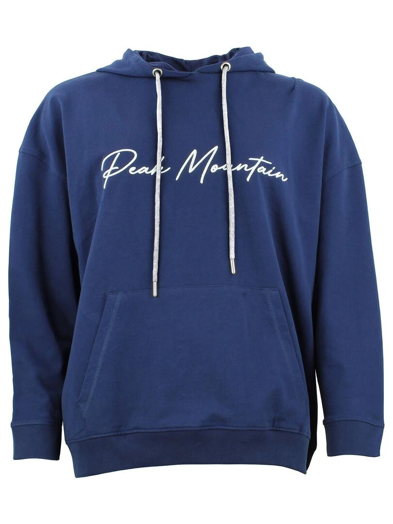 Sweat à capuche femme ALAUREN Bleu marine