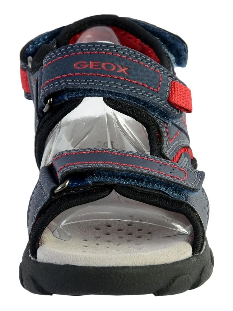 Sandales Geox EnfantGarçons J S. Strada A   Wax.Syn2+PR.DBK   Bleu