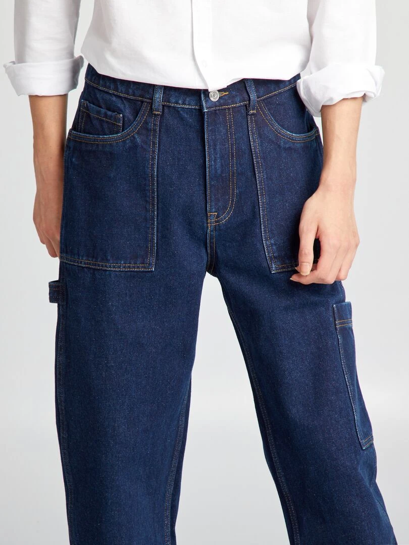 Jean charpentier wide leg   Bleu