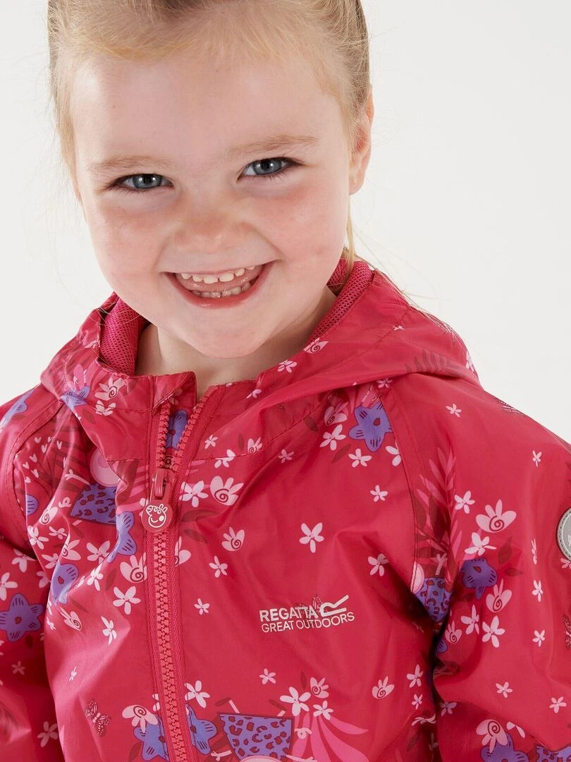 Regatta   Combinaison de pluie POBBLE   Rose foncé