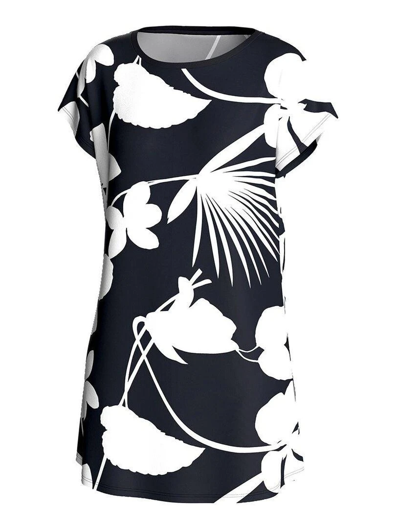 Chemise de nuit courte 100% Lyocell Sharon   Bleu