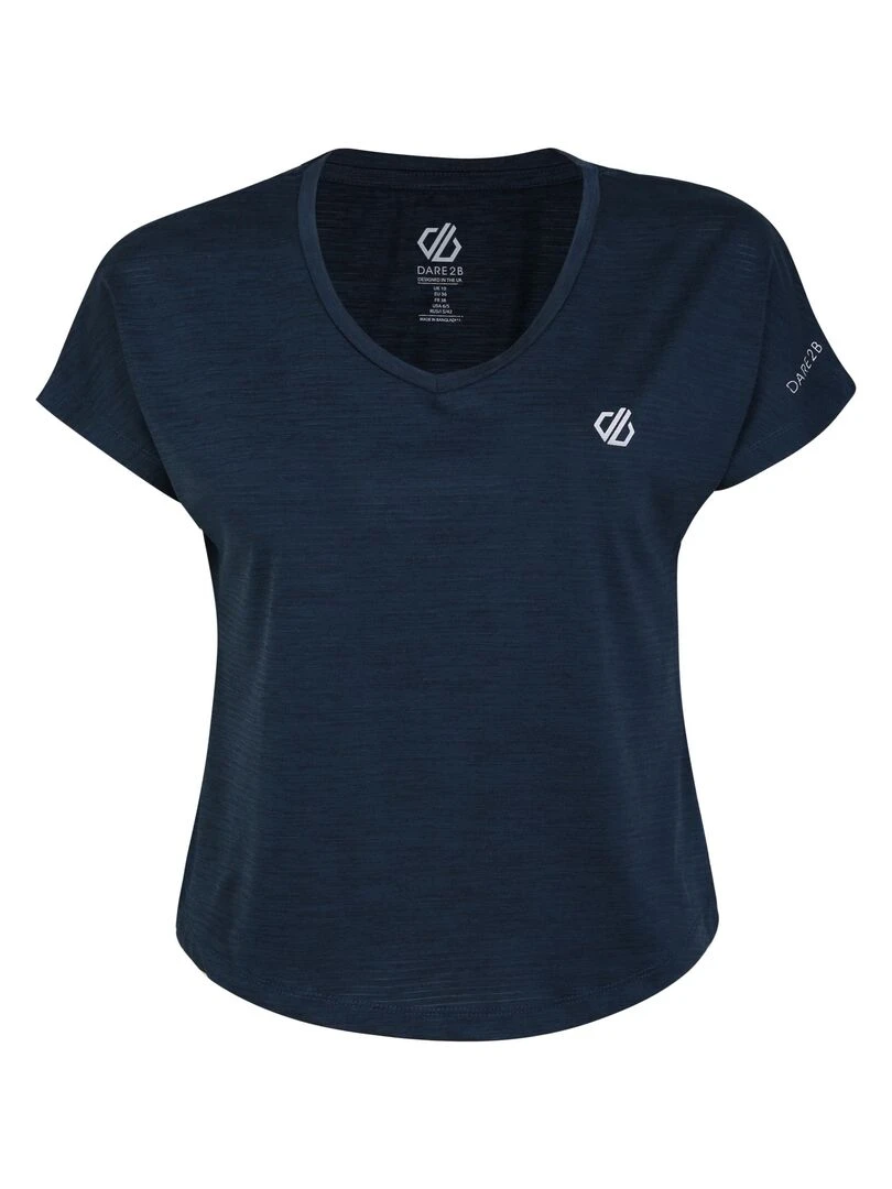Dare 2B T shirt REFINING Bleu foncé