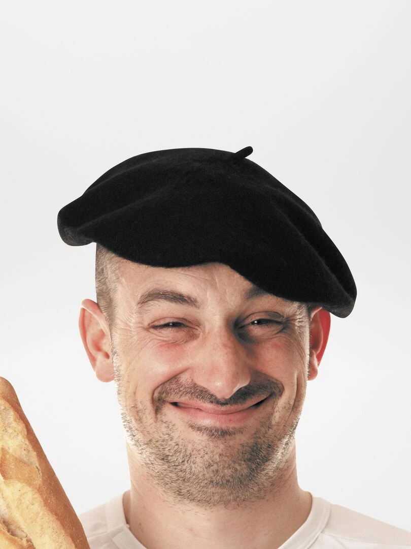Beret uni Déguisement Boir