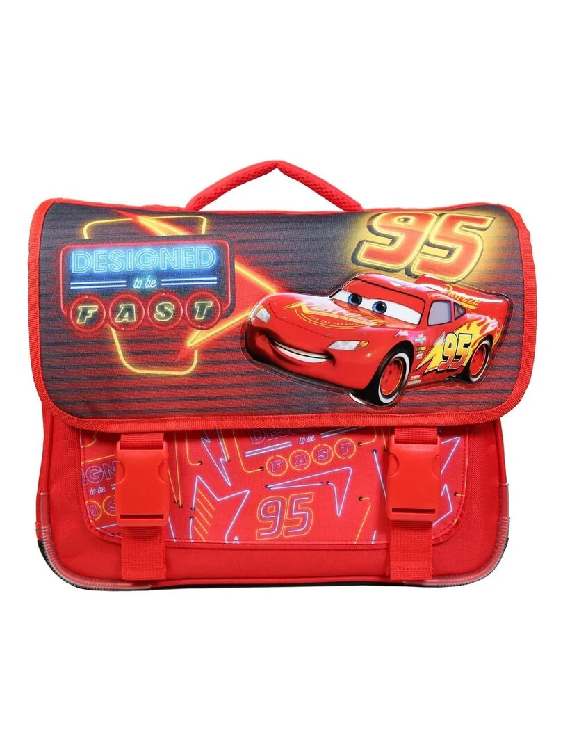 BAGTROTTER Cartable 38 cm Disney Cars Rouge Rouge