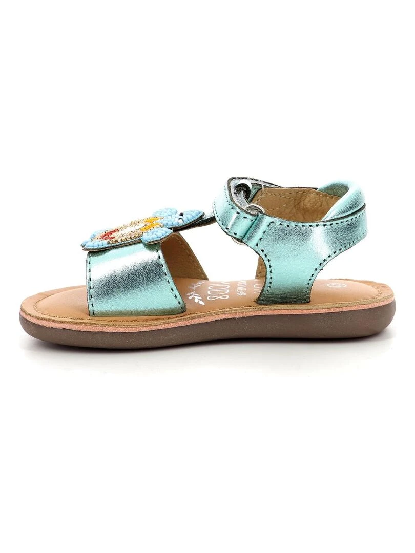 Sandales Cuir Cloonimals   Bleu