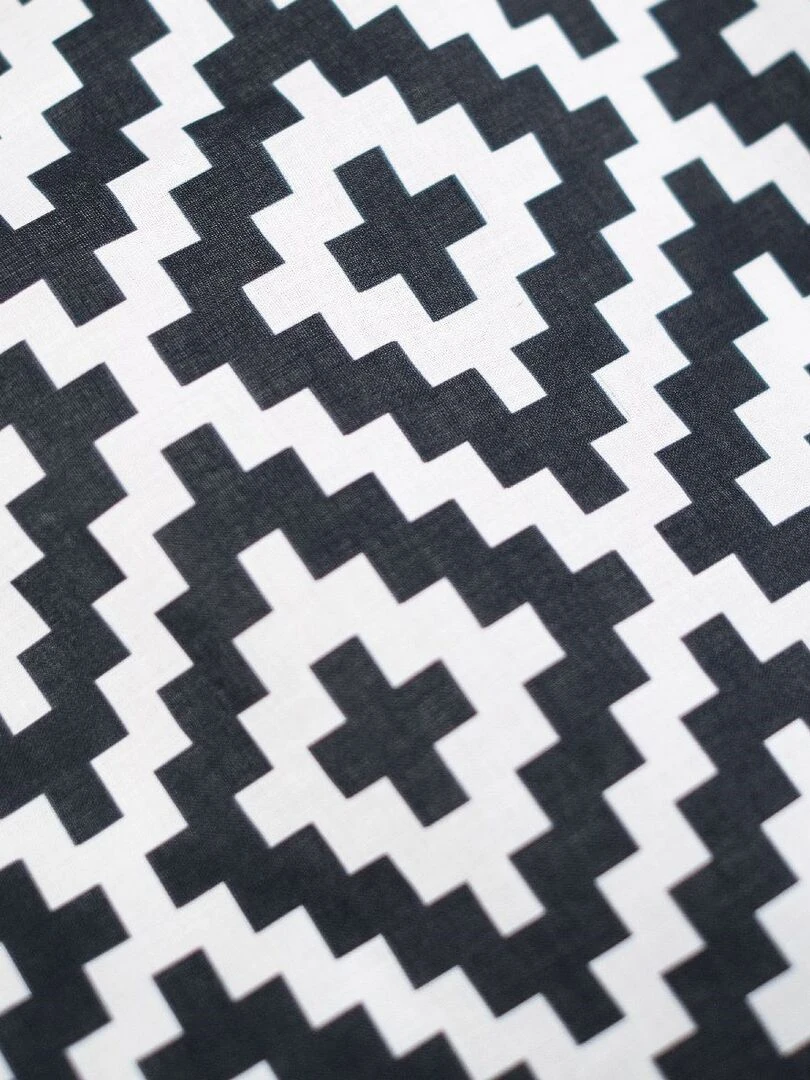 Parure de lit 'CRAZY CHARLES' 'TODAY' Noir