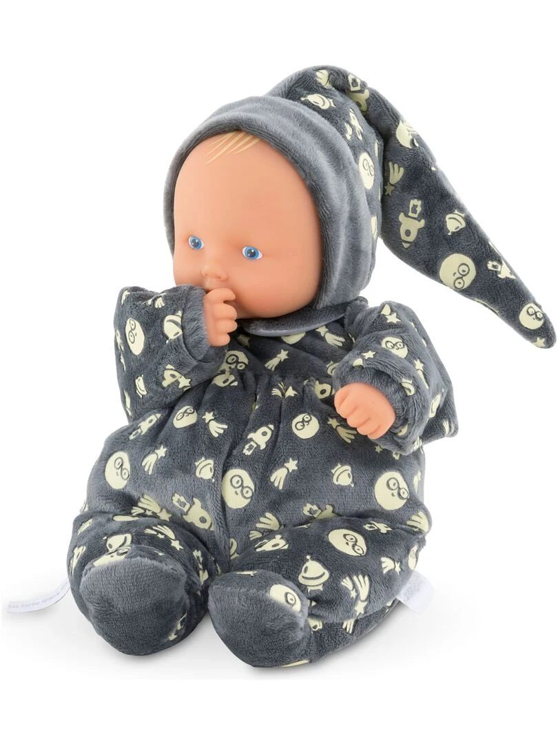Doudou Babipouce Brille dans la Nuit Gris