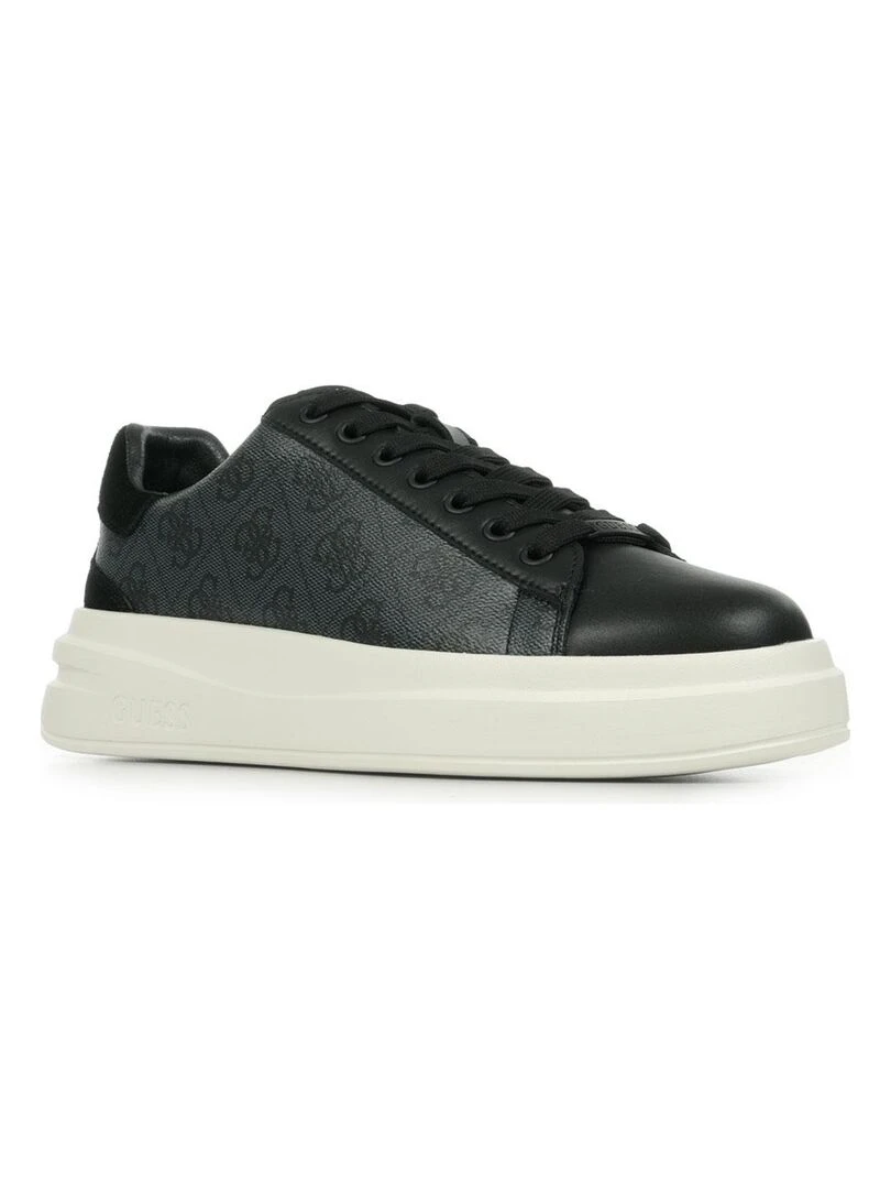 Baskets Guess Vibo Noir Gris Blanc