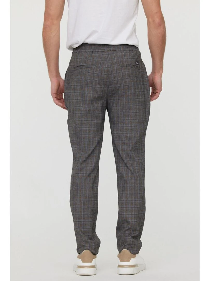 Lee Cooper   Pantalon polyester chino elastiqué GORGEOUS   Gris